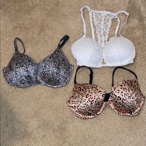 Pink and VS bras